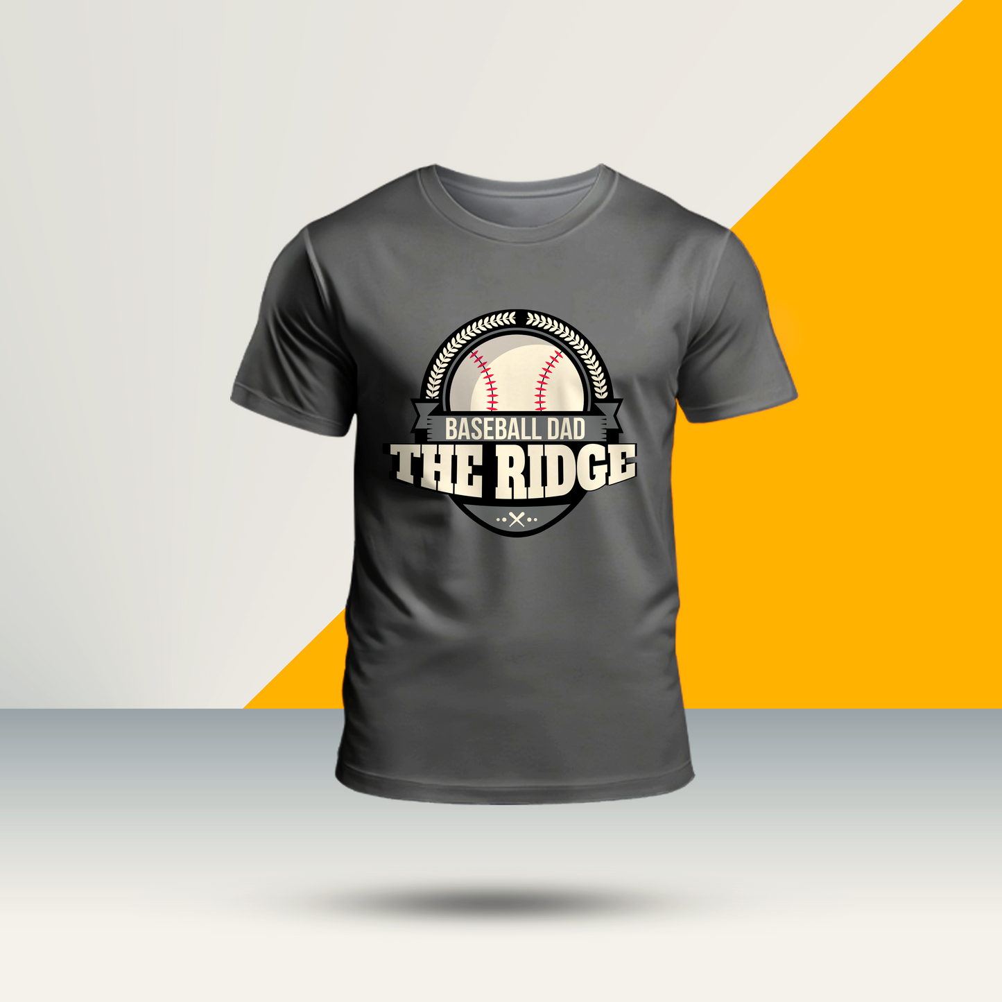 Ridge Baseball Short Sleeve Dri-Fit Shirt for Dads