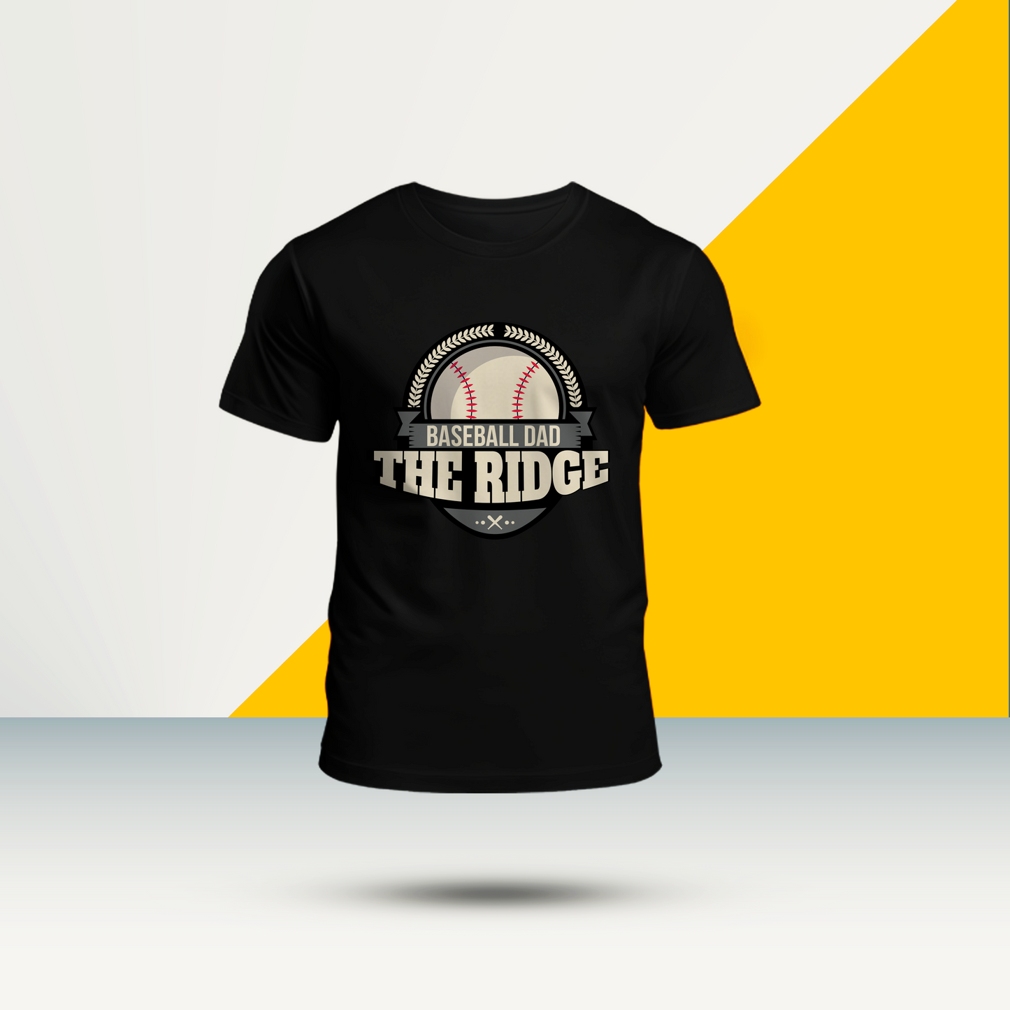 Ridge Baseball Short Sleeve Dri-Fit Shirt for Dads