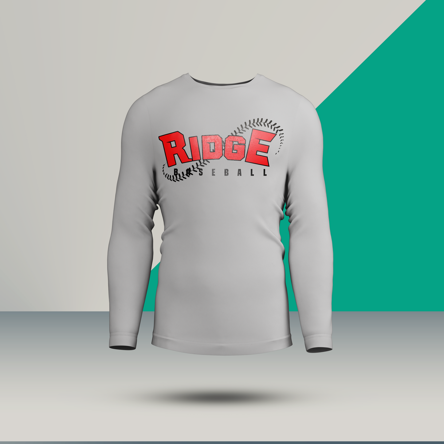 Ridge Baseball Long Sleeve Dri-Fit Shirt