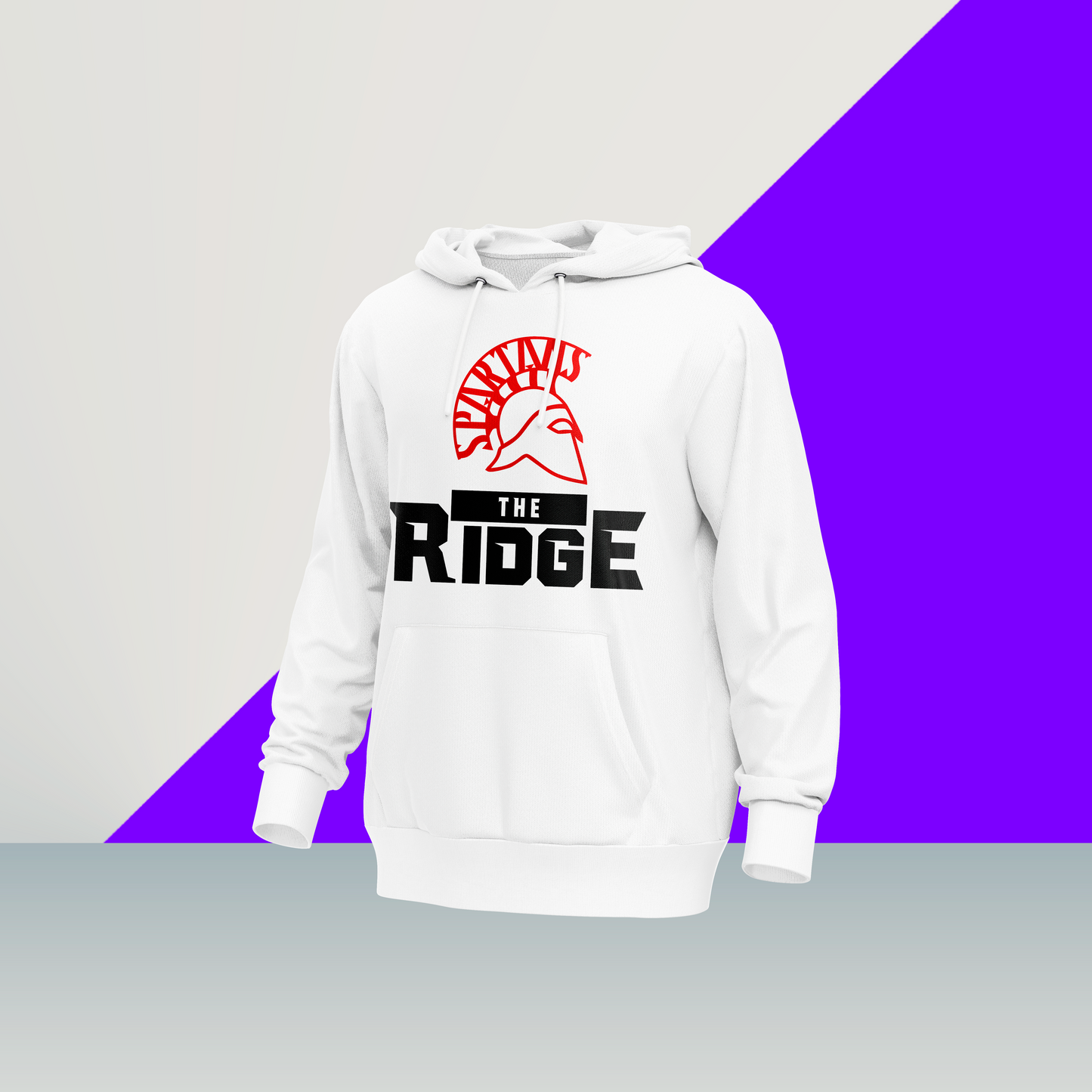 Ridge Baseball Long Sleeve Hooded Sweatshirt