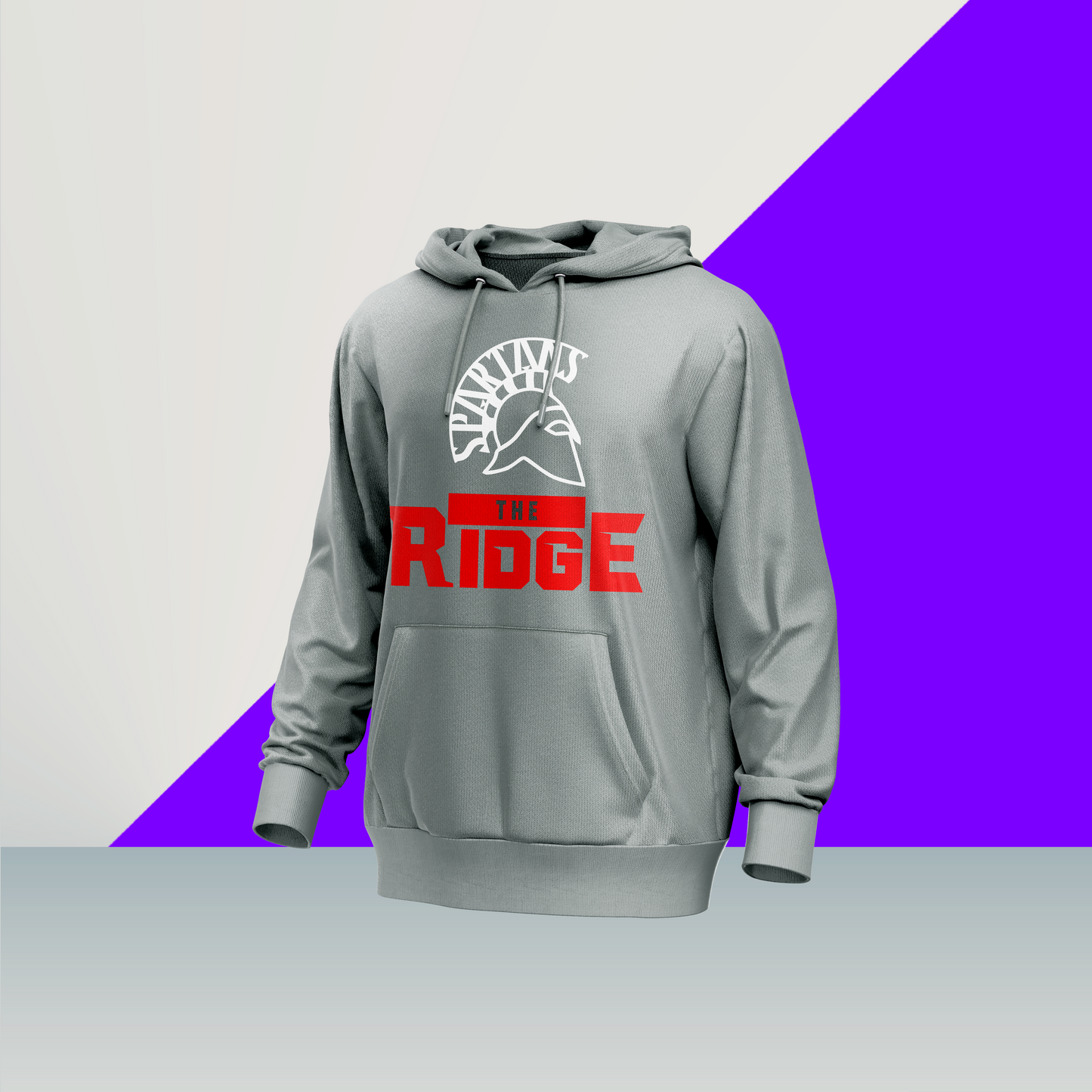 Ridge Baseball Long Sleeve Hooded Sweatshirt