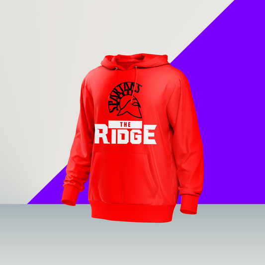 Ridge Baseball Long Sleeve Hooded Sweatshirt